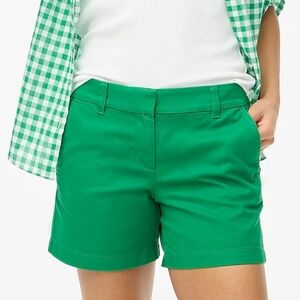 J. Crew Factory 5” Green Women's Shorts